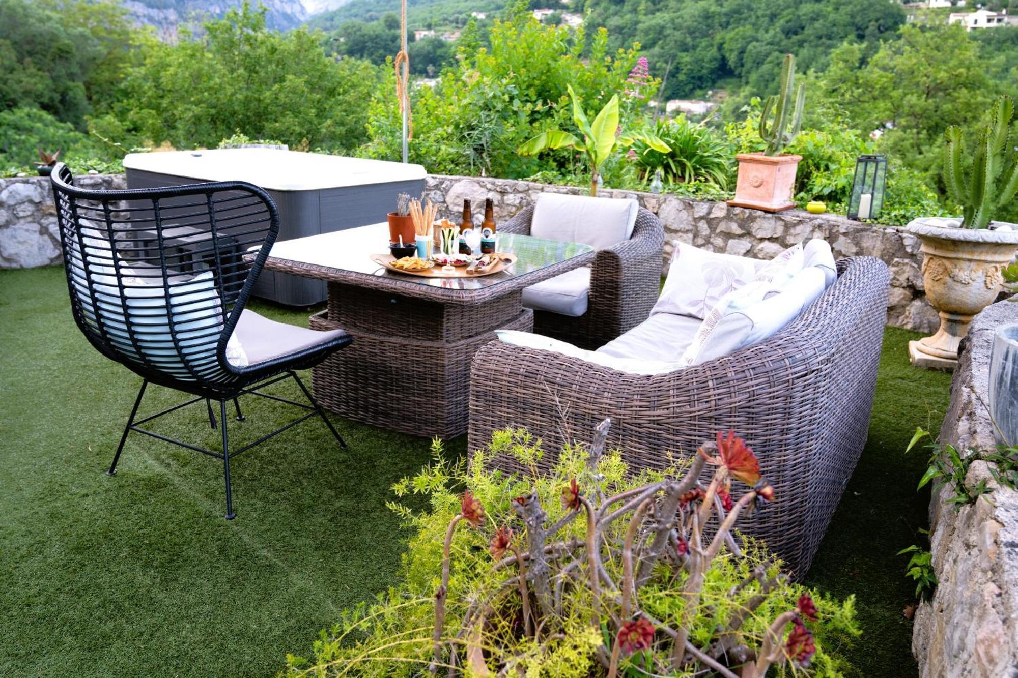 شقة Domaine Les Deux Roches Le Bar-sur-Loup المظهر الخارجي الصورة